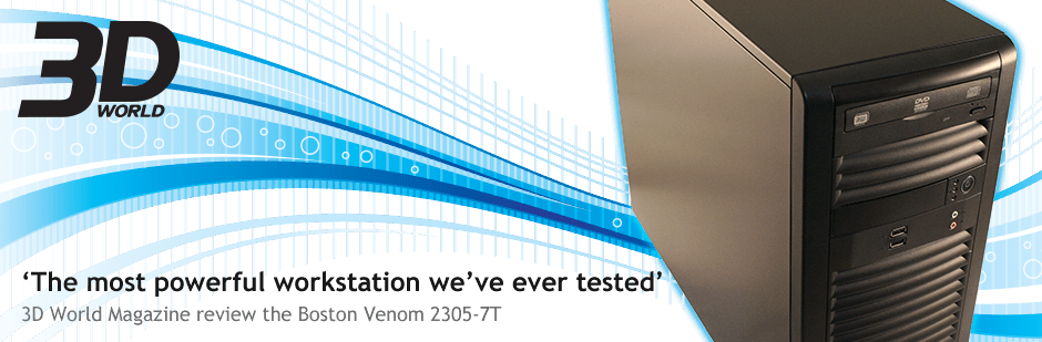 Boston Venom 2305-7T review by 3D World Magazine