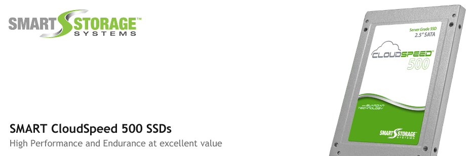 SMART CloudSpeed 500 SSDs