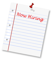 Now hiring