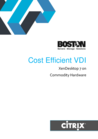 Cost Efficient VDI on Commodity Hardware Whitepaper - Intel Edition (Citrix Partner Huddle, India)