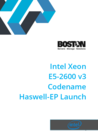 Intel Xeon E5-2600 v3 Codename Haswell-EP Launch
