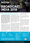 Broadcast India 2018 - Event Wrap Up