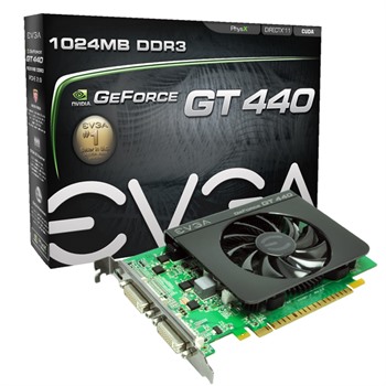 EVGA GT 440 1GB PCI-E 2.0 x16