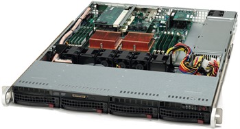 Supermicro A+ Server 1021M-T2+B (Black)