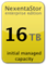 NEXENTA-Base: Manage up to 16TB of storage; includes 1YR of Gold support