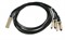 Gnodal 3m QSFP to 4 x SFP+ Breakout Ethernet Copper Cable