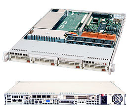 Supermicro SuperServer 6014P-82B (Black)