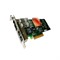 Chelsio 4-Port (2x10GbE and 2x1GbE) SPF+ and RJ-45 Low Profile Unified Wire Adapter
