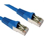 3m CAT6A Patch Cable Blue 10GBase-T