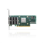 Mellanox MCX653106A-ECAT ConnectX®-6 VPI adapter card, 100Gb/s (HDR100, EDR IB and 100GbE)
