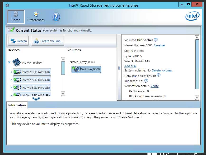 Server 2008 установка на nvme