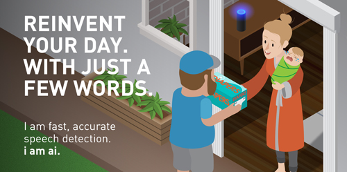 Reinvent your day. With just a few words.