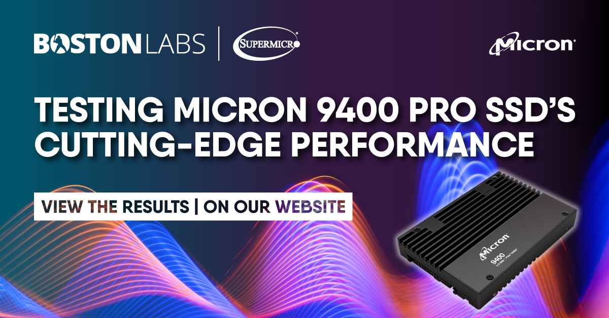 Micron 9400 The Future of PCIe Gen4 Storage Performance is here!