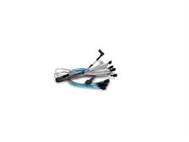 U.2 Enabler Cable, Mini SAS HD(x8) to 2 x4 OCuLink, 1.0M