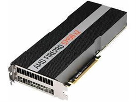 AMD FirePro S7150X2 Server GPU, Reverse Air Flow, 16GB GDDR5