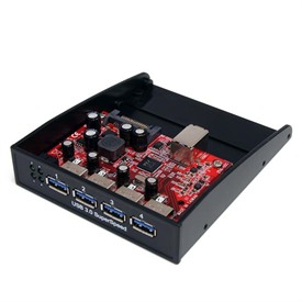 StarTech USB 3.0 Front Panel 4 Port Hub – 3.5in or 5.25in Bay