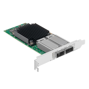 ConnectX-5 Ex EN NIC Card, 40GbE dual-port QSFP28, PCIe 4.0 x16, tall bracket MCX516A-BDAT