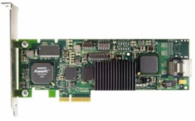 3Ware 9650SE SATA II RAID - 4-port Multi-lane Low Profile