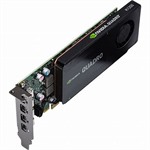 NVIDIA PNY Quadro K1200 4GB GDDR5 PCIe 2.0 - LP & FH Bracket, Active, DVI