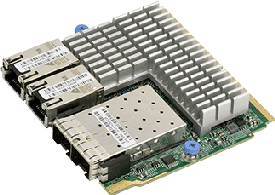 Supermicro SIOM dual-port 25GbE SFP28 and dual-port 10GBase-T
