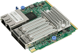 Supermicro SIOM 2-port 56Gbps FDR or 40Gbps Ethernet + Dual Port 1GbE