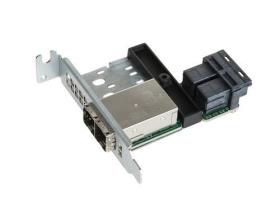 Supermicro Low Profile 16-port Mini SAS HD Int-to-Ext cable adapter w/ FH brack