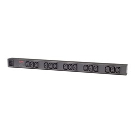 APC Basic Rack PDU AP9572 power distribution unit [PDU] 0U Black 15 AC outlet[s]