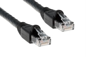 Cat6A Patch Cable (Size: 1.5M) Black