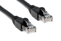 Cat6A Patch Cable (Size: 1M) Black