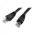 1M Snagless Cat6 Patch Cable Black