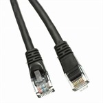 Cat6 Shielded Patch Cable 0.5mtr Cat6 shielded low smoke, snagless in black