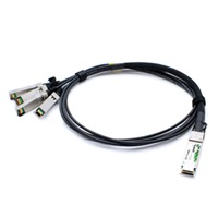 Arista Networks CAB-Q-S-2M Compatible TAA Compliant 40GBase-CU QSFP+ to 4xSFP+ Direct Attach Cable