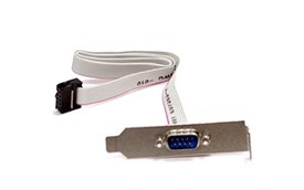 Supermicro CBL-0010-LP 9 pin serial port bracket - Low profile