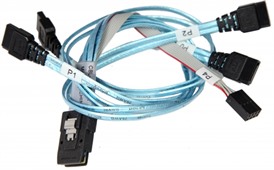 Supermicro Mini SAS to 4 x SATA 46/33/23/13cm