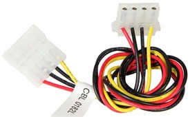 Supermicro HDD to right angle HDD Power Extension Cable