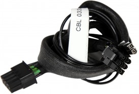 Supermicro 8-pin to 6+2-pin GPU Power Cable