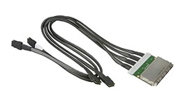 Supermicro 70x2/50x2 cm 4 port external to internal IPASS for 847 JBOD. 30AWG (no bracket)