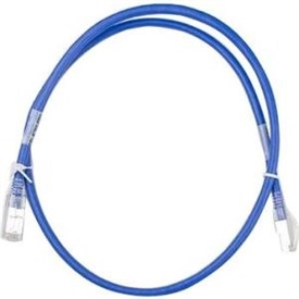 RJ45 CAT6A 550MHz Rated Blue 3 FT patch cable, 24AW