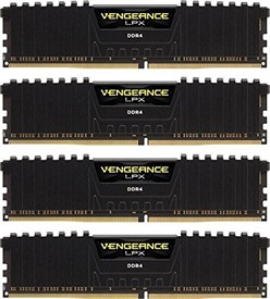 Corsair Vengeance LPX DDR4 16GB (4x4GB) C15 Black