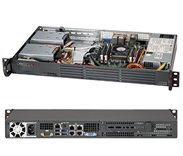 Supermicro SuperChassis 504-203B (Black)
