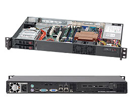 Supermicro SuperChassis 510T-200B (Black)