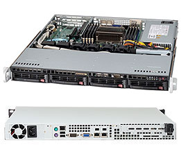 Supermicro SuperChassis 813MTQ-441CB (Black)
