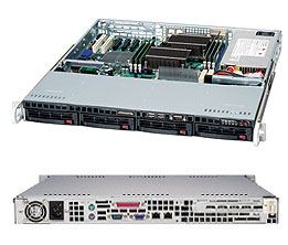 Supermicro SuperChassis 813MTQ-600CB (Black)