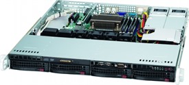 Supermicro SuperChassis 813MTQ-R400CB (Black)