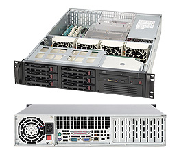 Supermicro SuperChassis 823TQ-653LPB (Black)