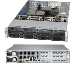 Supermicro SuperChassis 825TQ-600LPB (Black)