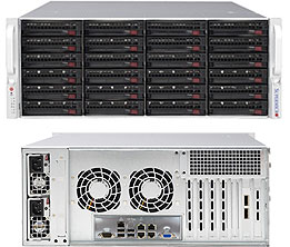 Supermicro SuperChassis 846BE16-R1K28B (Black)