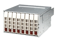 Supermicro 8-Bay 2.5" SAS/SATA Mobile Rack (Black)