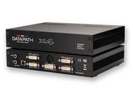 Datapath x4 multi display controller
