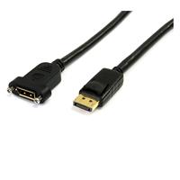 StarTech 3 ft 20 pin DisplayPort Extension Panel Mount Cable